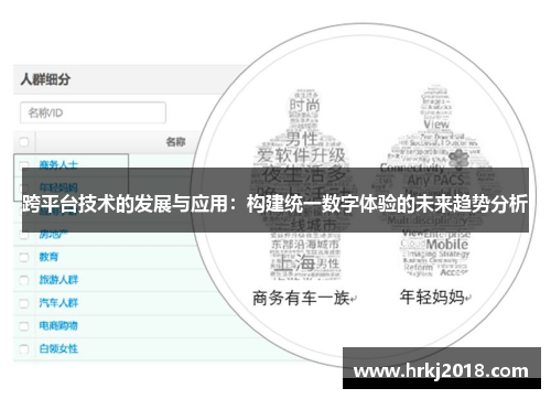 跨平台技术的发展与应用：构建统一数字体验的未来趋势分析
